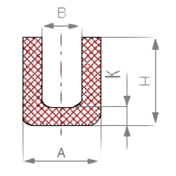 Silikon U-Profil Nr. 202